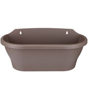 Corsica Wall Basket - 39x17cm - Taupe - Elho